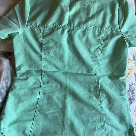 Scrubstar Women's Fashion Premium Ultimate Mock Wrap Scrub Top - Picture 3 of 5